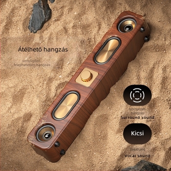 Bluetooth hangszóró IPX7 vízálló, kettős kürt hangszórók, teljesítmény 10W, beépített akkumulátor 1000–1200 mAh, frekvenciatartomány 100 Hz–20 kHz