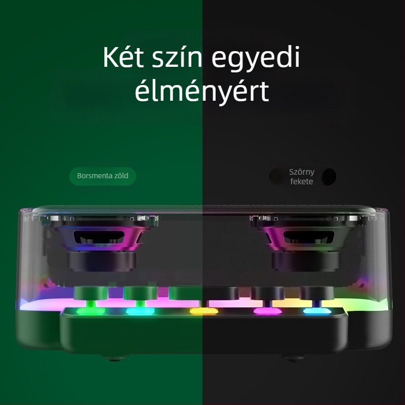 Z6 Bluetooth hangszóró mechanikus billentyűzet-stílusú vezérléssel (BT 5.0 • 5W • 40Hz-20kHz • 1000-1200mAh • két hangszóró)