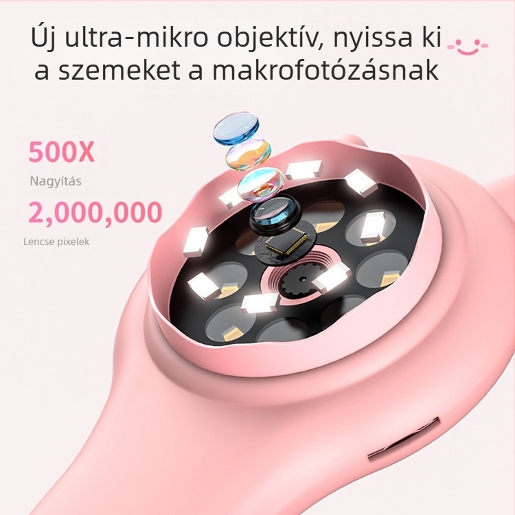 Gyerekeknek szóló mikroszkóp játék - frissített 2024-es kiadás - modell 355 - biológiai megfigyelés