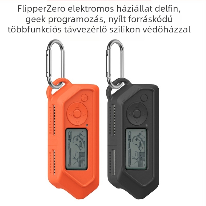 Flipper Zero szilikon védőhüvely, ütésálló, OEM