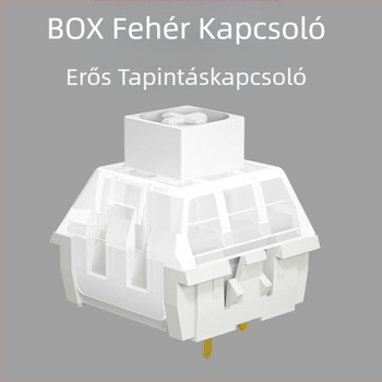 Kaihua BOX mechanikus billentyűzet kapcsolók – hot-swappable kapcsolótestek (DIY)