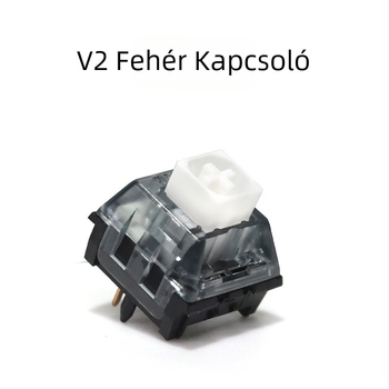 Kailh BOX V2 mechanikus billentyűzet kapcsoló, lineáris, hot-swappable, univerzális kompatibilitás, 2 g/kapcsoló
