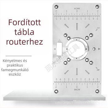 Faipari gravírozó és marógép Alumíniumötvözet testtel — slotolás, fúrás és finiselés, általános célú, háztartási használatra