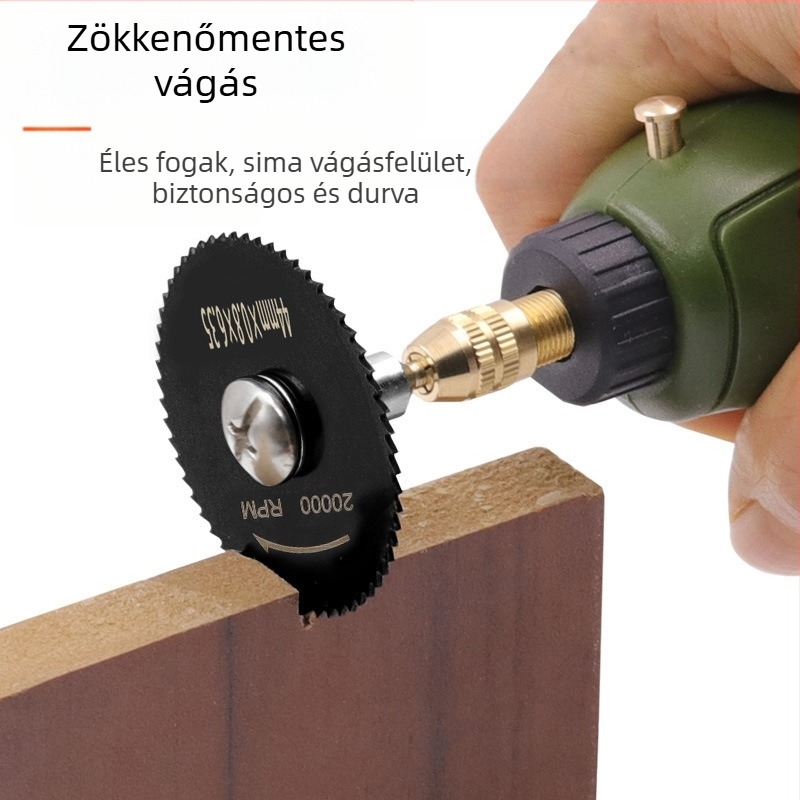 Journalist 6 darab gyorsacél vágóél készlet fa- és fémvágáshoz