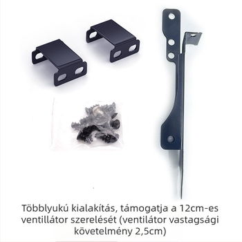 Grafikus kártya radiátor PCI-slot tartóval asztali PC-hez – OEM feldolgozás (Modell: Graphics Card Companion Buckle)