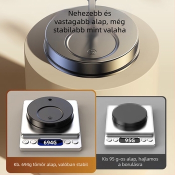 Asztali telefon-tartó cantilever karral, univerzális, műanyag, testreszabható