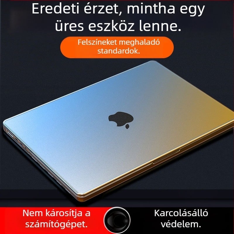 MacBook védőhéj — matt felület, műanyag burkolat, kompatibilis a MacBook sorozattal, 2021-ben piacra dobva