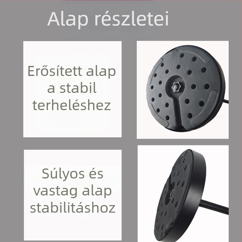 Fém állítható padlóra álló állvány surround/szatelit hangfalakhoz, modell 306
