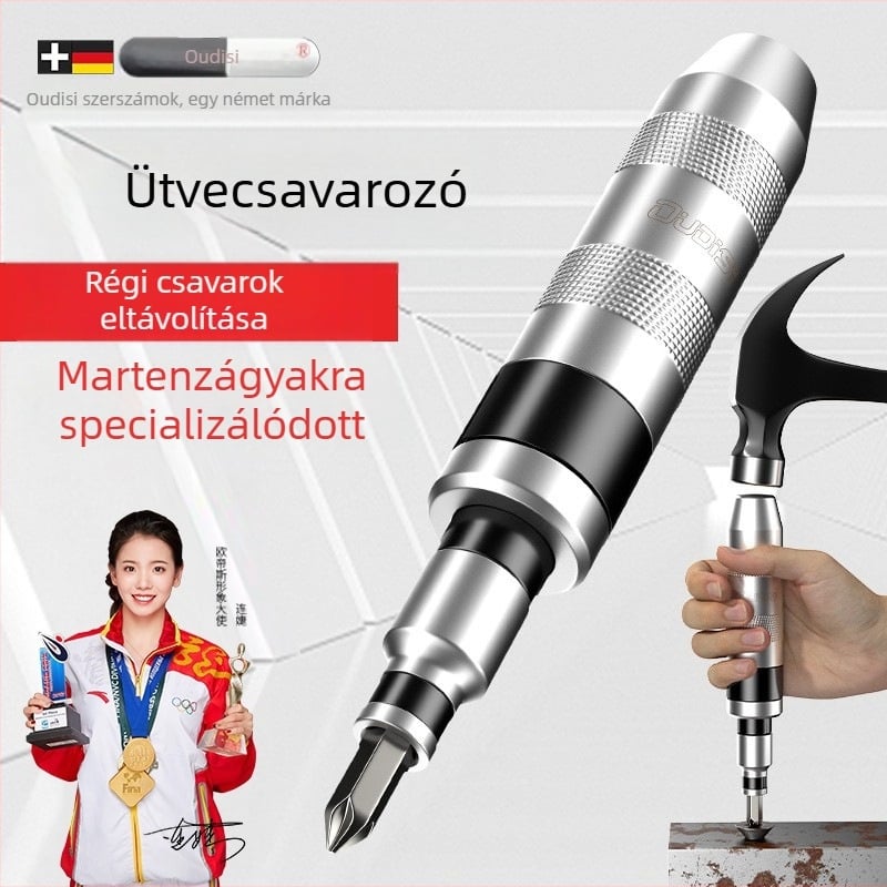 Otis 13 darab cementált keményfém ütőcsavarhúzó bit készlet háztartási használatra