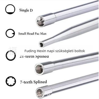 LISM karburátor csavarhúzó készlet precíziós beállításhoz, nikkele-krom ötvözetű rozsdamentes acél, szigetelt, nem mágneses, súly 0.1