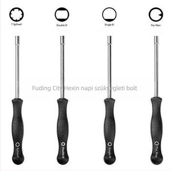 LISM karburátor csavarhúzó készlet precíziós beállításhoz, nikkele-krom ötvözetű rozsdamentes acél, szigetelt, nem mágneses, súly 0.1