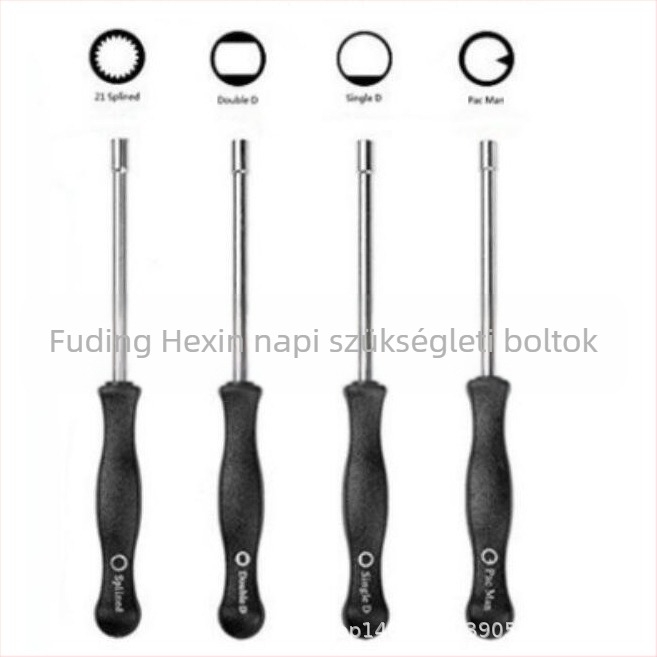 LISM karburátor csavarhúzó készlet precíziós beállításhoz, nikkele-krom ötvözetű rozsdamentes acél, szigetelt, nem mágneses, súly 0.1