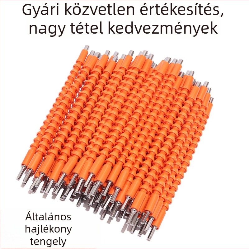 Universális rugalmas tengely elektromos fúróhoz és csavarozóhoz – hosszabbító rúd, szénacél, 1 darab