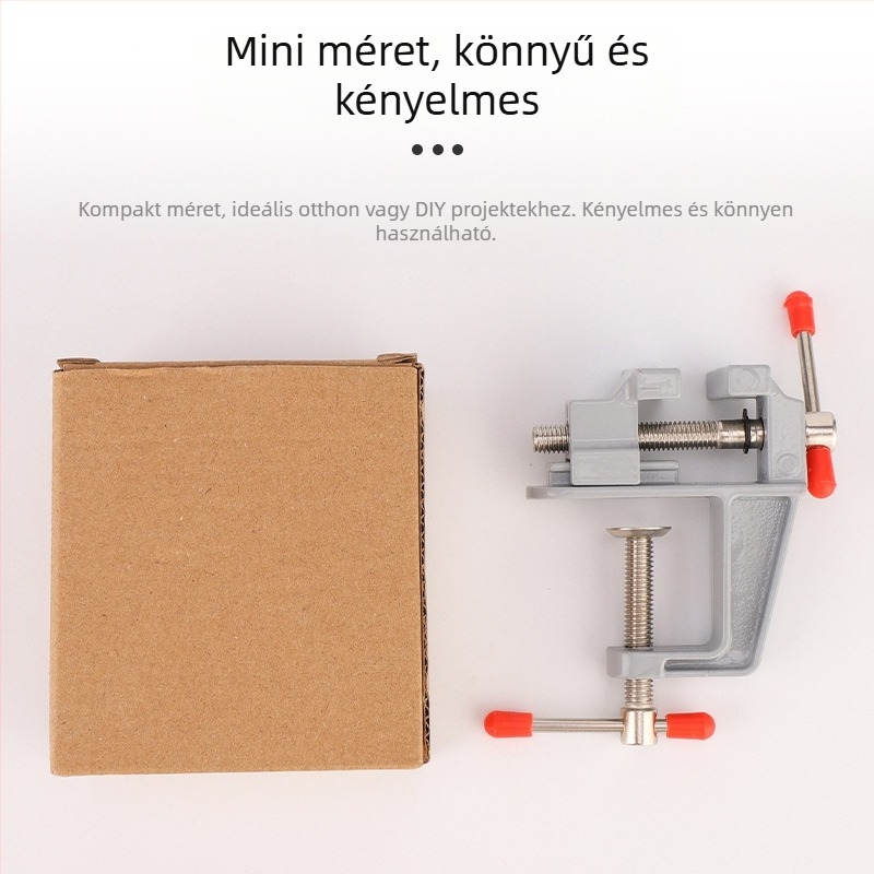 Alumínium ötvözetű bench vise, DIY eszköz, Bingxuan, súly 135 g