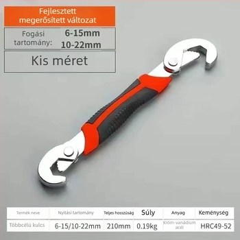 Általános állítható kulcs — többfunkciós, magas széntartalmú acélból, Márka: Consultation, Felületkezelés: Consultation