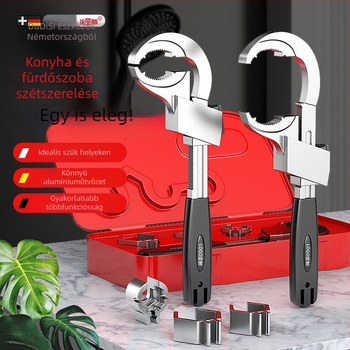 Otis csőkulcs, króm-vanádium acél, 570 g, vízvezeték szerelő eszköz