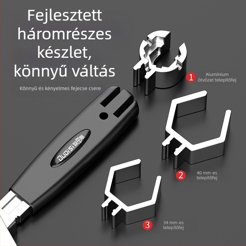 Otis csőkulcs, króm-vanádium acél, 570 g, vízvezeték szerelő eszköz