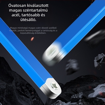 Volvan 3/8 Többcélú kiterjesztő csőkulcs ratchet fejjel és hosszabbító rúddal – krómozott felület, magas széntartalmú acél, 0.645 kg