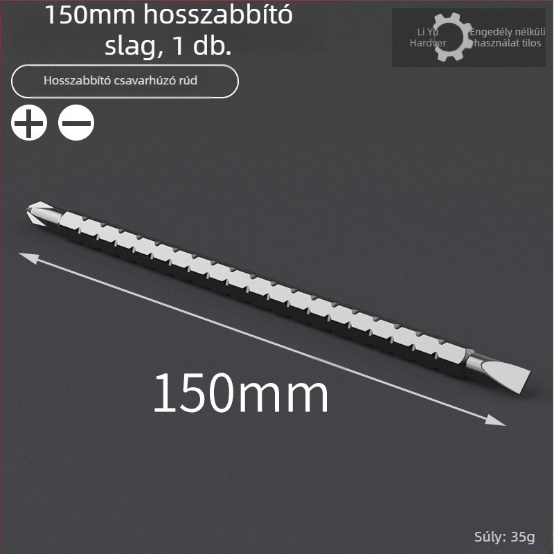 Maibu teleszkópos racsnis csavarhúzó készlet króm- vanádium acélból, szigetelt és mágneses