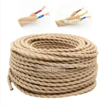 Yusheng tápkábel PVC szigeteléssel, VDE tanúsítvánnyal, világítási berendezésekhez.