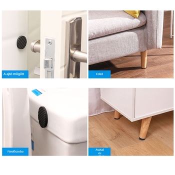 Bútorláb párna – Karcolásálló, Csendes, Öntapadós, PEVA anyag, Modern minimalista stílus