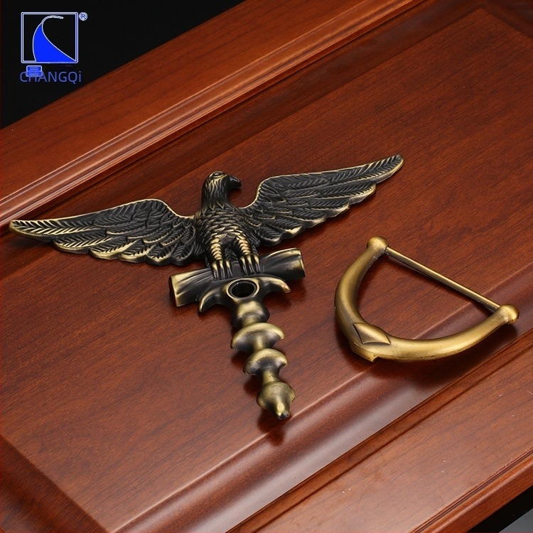 Ajtókopogató cinkötvözetből, modell 3388, Changqi, modern egyszerű stílus, felületkezelés: elektroplakolás