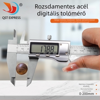 QST EXPRESS Digitális tolókalapács LCD kijelzővel