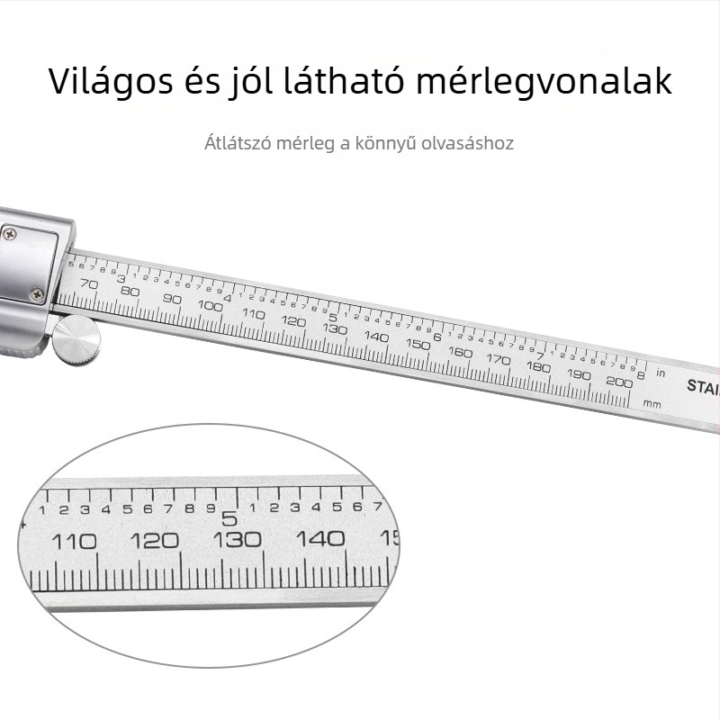 QST EXPRESS Digitális tolókalapács LCD kijelzővel