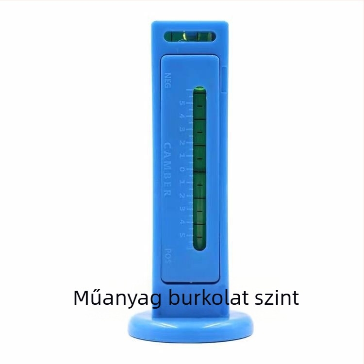 Gépjármű négykerékes állításához mágneses szintmérő és adatok megjelenítése