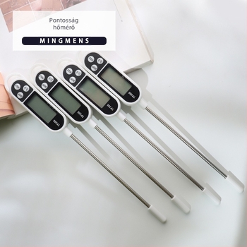 DIY illatos gyertya eszköz – pontos hőmérő, elektronikus szonda és hőmérséklet-kijelző – viaszlap készítéséhez