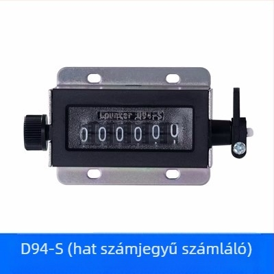 D67-F ötjegyű mechanikus húzó számláló, számolási tartomány 99999, bemenet 220V, testreszabható feldolgozás