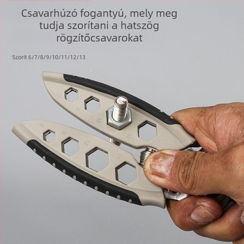 Villanyszerelőknek szánt vezeték-szigetelés eltávolító fogó — Senssheng, anyag: króm-vanádium ötvözet acél, súly: 150 g, funkció: vezetékek szigetelésének eltávolítása, jellemzők: szabványos