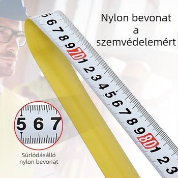 Bonte mérőszalag, 5 m, önzáró, ütésálló, asztalos