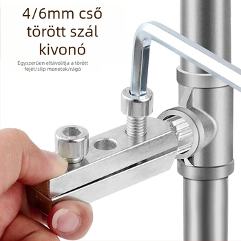 Vízcső-kivonó törött csavarokhoz és menetekhez – Exhibition tool – Vízcső kivonó sorozat
