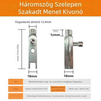 Vízcső-kivonó törött csavarokhoz és menetekhez – Exhibition tool – Vízcső kivonó sorozat