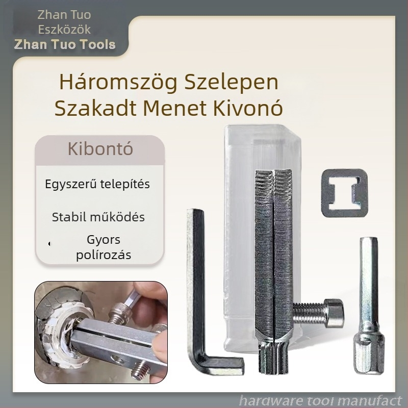 Vízcső-kivonó törött csavarokhoz és menetekhez – Exhibition tool – Vízcső kivonó sorozat