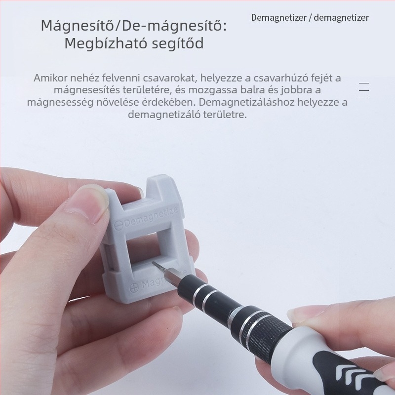 115-in-1 precíz csavarhúzó készlet órákhoz, szemüvegekhez, telefonokhoz és számítógépekhez; mágneses krómo-vanádium acél eszköz, 475 g