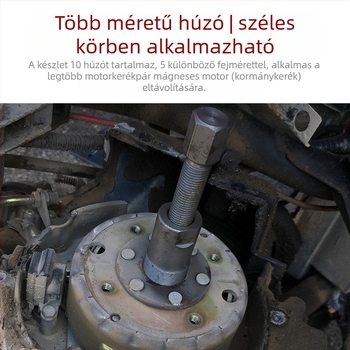 Motorkerékpár mágneses húzóeszköz – rotor és lendkerék szétválasztásához, autójavító eszköz, márka Musen Tang