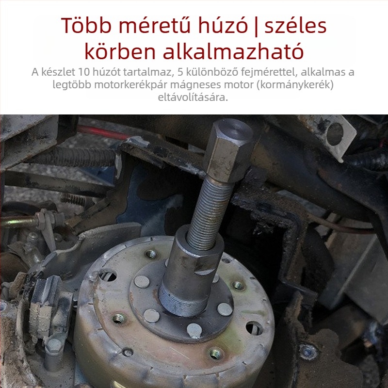 Motorkerékpár mágneses húzóeszköz – rotor és lendkerék szétválasztásához, autójavító eszköz, márka Musen Tang