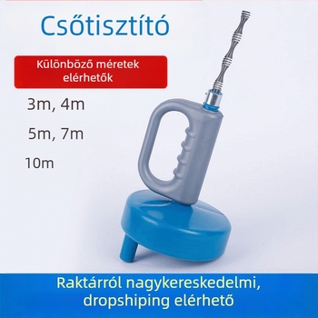 WC duguláselhárító Jin Yida, PE műanyag + 72A szénacél, csomagolás 35 darab