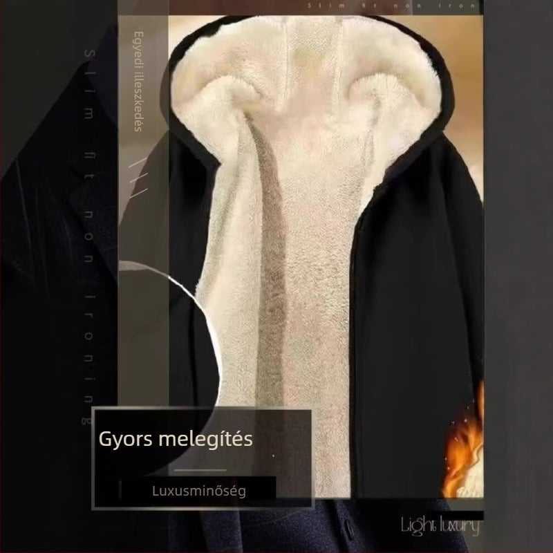 Szabadon eső kasmír pulóverdzseki kerek nyakkal, hosszú ujjú, állatmintás