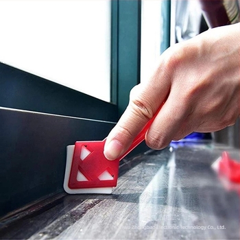 Két darabos csempe fugaszró készlet, műanyagból (sarok)