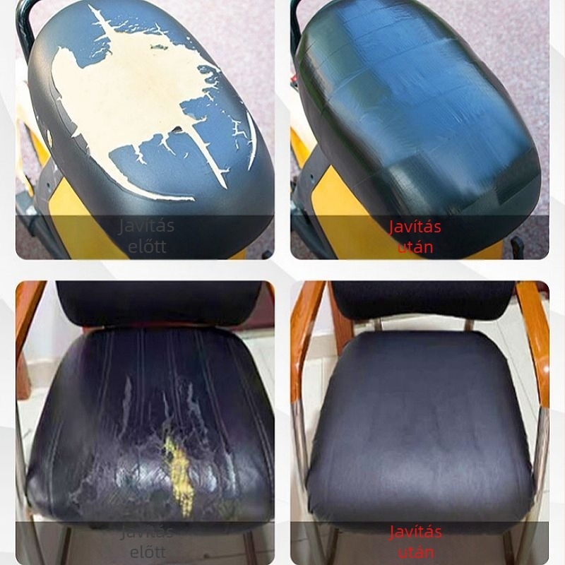 Autóülés bőrpótló javító szalag textil alapú ragasztóval, magas viszkozitású, aljzat: Buki, testreszabható vastagság, mag: papírtubus.