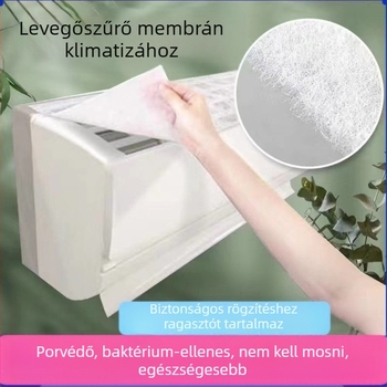 Klímaberendezés bemeneti szűrője, nem szőtt textil, porvédő, univerzális illeszkedés