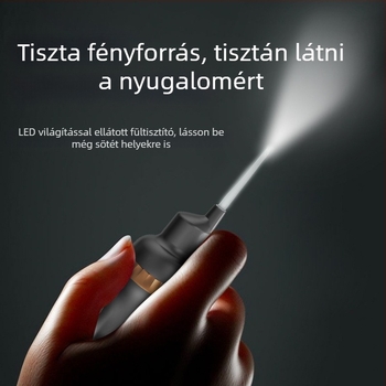 Fénylő automata elektromos fülkanál babák és gyerekek számára — puha vég, biztonságos kivitel