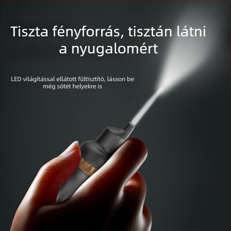 Fénylő automata elektromos fülkanál babák és gyerekek számára — puha vég, biztonságos kivitel