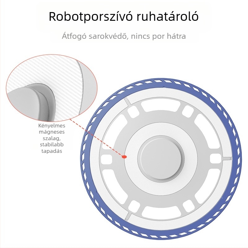 Wanchuang mop tartó Ecovacs T50 Pro/N30 Pro/T30 robotporszívóhoz, otthoni használatra, több mint 150 m²-es területre, anyaggarancia.