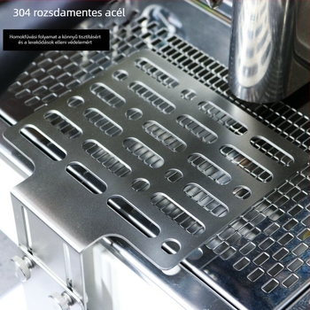 304-es rozsdamentes acélból készült állítható tartó kávéfőzőgéphez elektronikus mérlegekhez