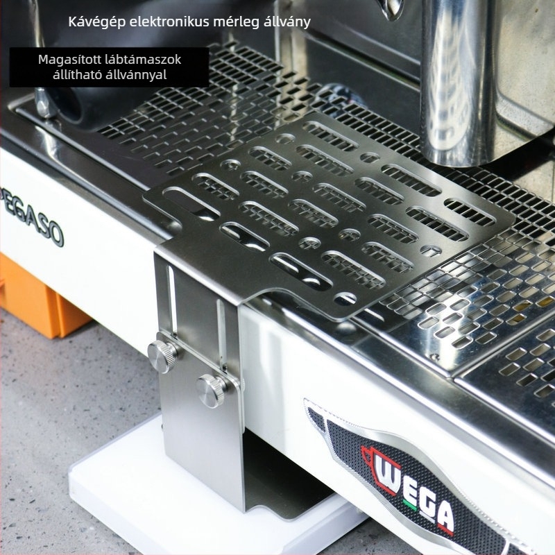 304-es rozsdamentes acélból készült állítható tartó kávéfőzőgéphez elektronikus mérlegekhez