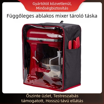 Függőleges keverő porvédő huzat ablakkal és oldalsó zsebbel – poliészter anyag; TPU + Oxford szövet; FX márka; testreszabható